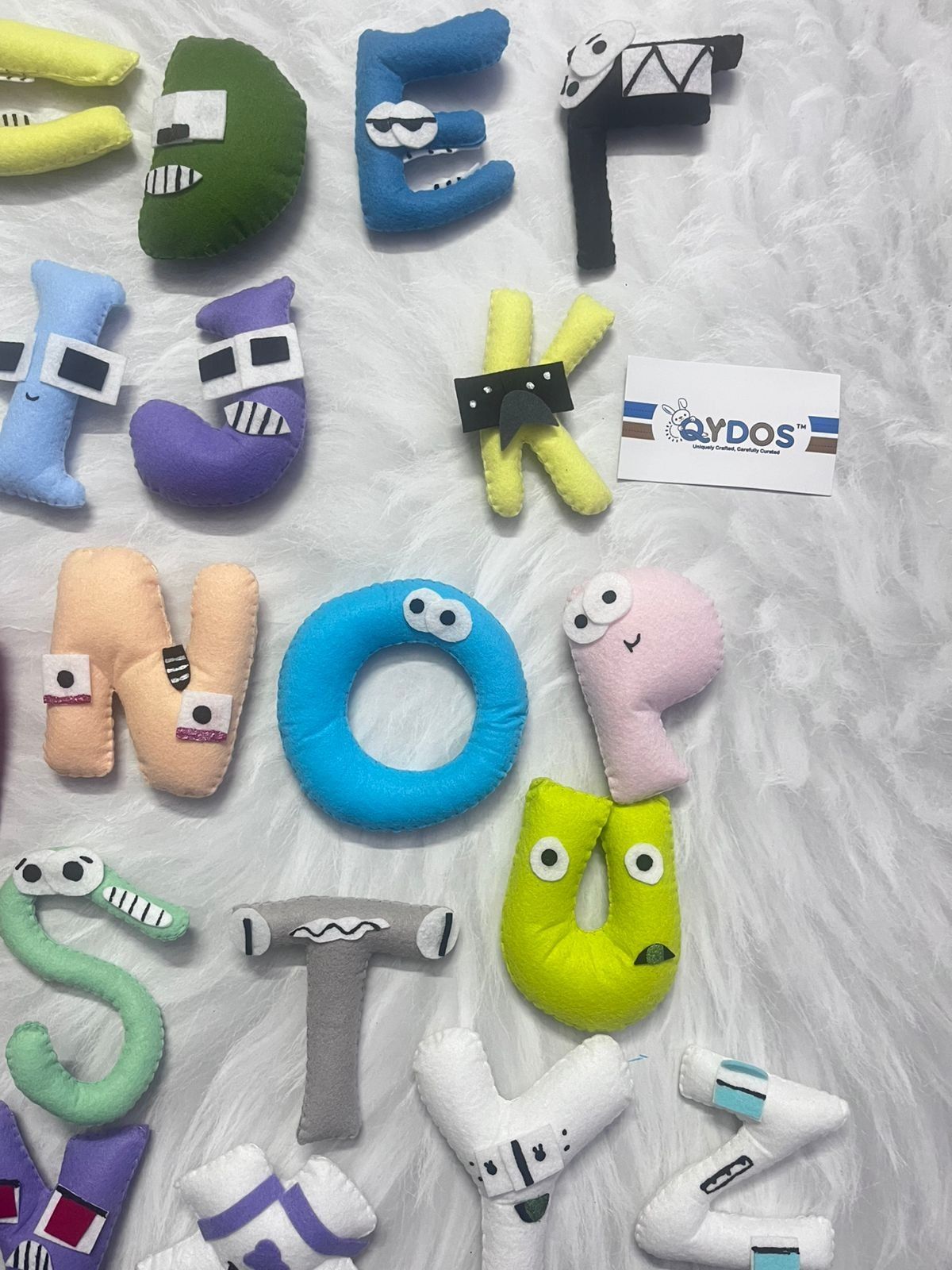 26 PCS Alphabet Lore, Educational Soft Felt Letters A-Z