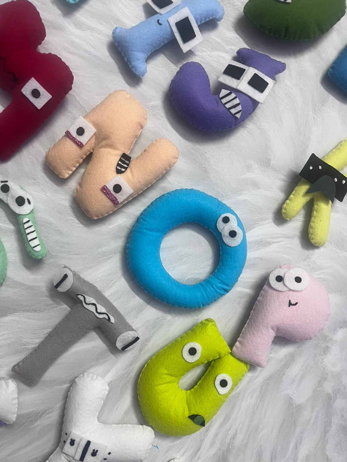 26 PCS Alphabet Lore, Educational Soft Felt Letters A-Z