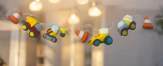 Construction Site Bunting For Kids Room Decor