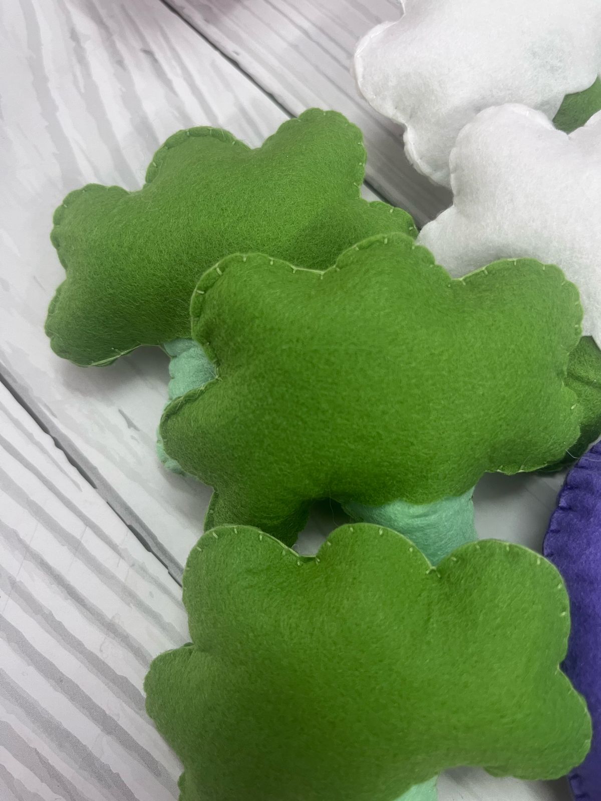 Preschool Vegetable Plush Set