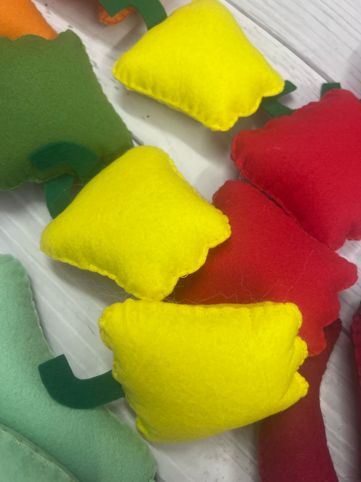 Preschool Vegetable Plush Set