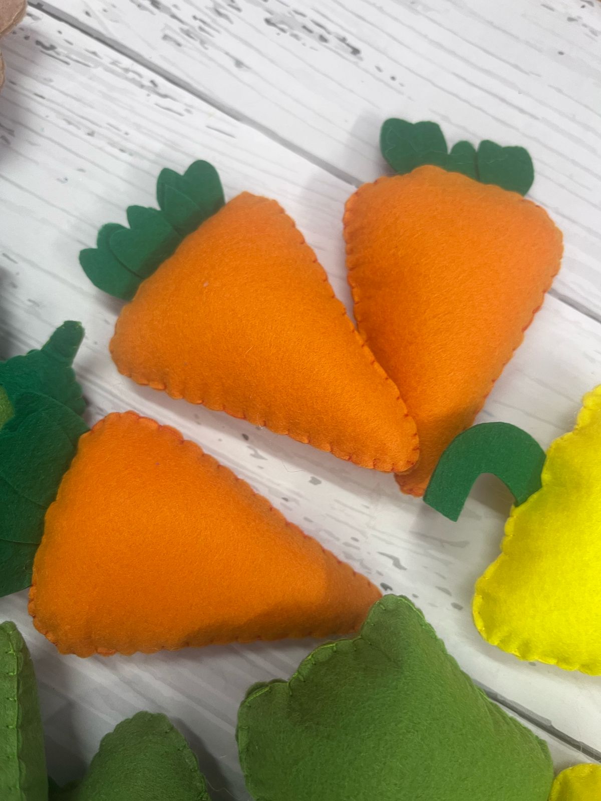 Preschool Vegetable Plush Set