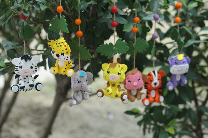 Felt Jungle Animals - Set of 8